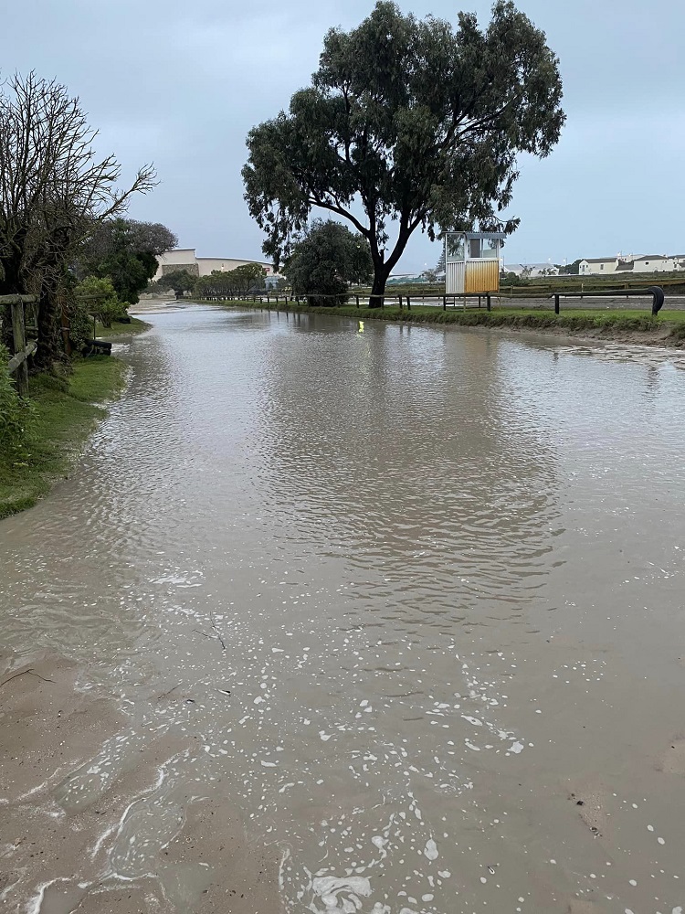 Heavy Rains In Cape Town Flood Milnerton Track